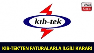 KIB-TEK, 39 günlük faturalarla ilgili karar aldı!..