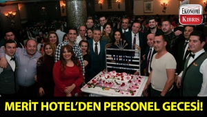 Merit Lefkoşa Hotel personeli, yılın yorgunluğunu eğlenerek attı!..
