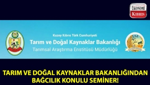 Tarım ve Doğal Kaynaklar Bakanlığından 