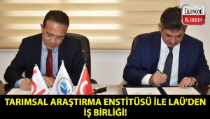 Tarımsal Araştırma Enstitüsü ile LAÜ arasında iş birliği protokolü imzalandı!..