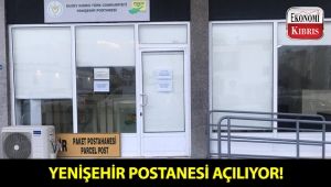 Yenişehir Postanesi, bugün hizmete açılıyor!..