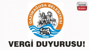 Gazimağusa Belediyesi'nden taşınmaz mal vergisi için duyuru!