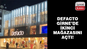 DeFacto Girne'de 2. mağazasını açtı.. 