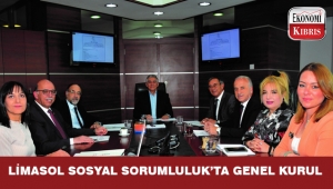 Limasol Sosyal Sorumluluk Kurumu'nda Genel Kurul yapıldı...