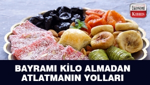 Bayramı kilo almadan geçirmenin yolları..