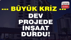 Smart Trio Lefkoşa konut projesi Sky City'de Universal Bank proje finansmanı kriziyle inşaat durdu!