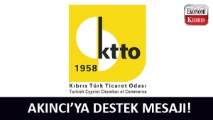 Kıbrıs Türk Ticaret Odası'ndan Cumhurbaşkanı Akıncı'ya destek mesajı!