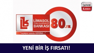 Limasol Türk Kooperatif Bankası münhal açtı!