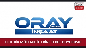 Oray İnşaat Oray 11 Sitesi için elektrik müteahhitlerinden teklif alacak!