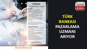 Türk Bankası münhal açtı..