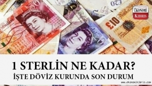 1 sterlin ne kadar? 22 Ağustos döviz kurunda son durum..