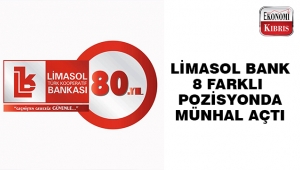 Limasol Bank 8 pozisyonda münhal açtı..