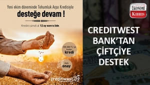 Creditwest yeni ekim döneminde çiftçilerin yanında..