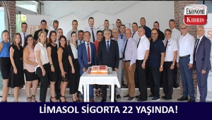 Limasol Sigorta 22'nci yaşını kutladı!