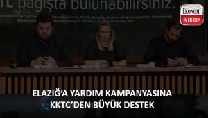 KKTC de Elazığ İçin Tek Yürek Oldu