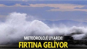 Dikkat! Fırtına geliyor...