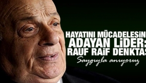 Kuzey Kıbrıs Türk Cumhuriyeti'nin (KKTC) Kurucu Cumhurbaşkanı Rauf Denktaş'ın vefatının 9'uncu yılı.