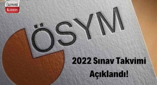 ÖSYM sınav takvimi 2022 yayınlandı! İşte detaylar...