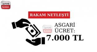 Kuzey Kıbrıs'ta Asgari Ücret 7 Bin TL Olarak Onaylandı