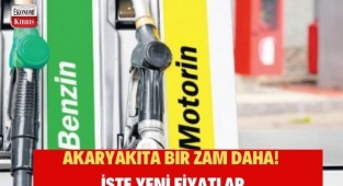 Akaryakıta yeni zam! İşte detaylar...