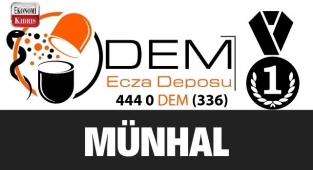 DEM 1 ECZA Deposu münhal duyurusu - Kıbrıs iş ilanları