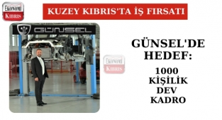 Kuzey Kıbrıs'ın Yerli Otomobili Günsel 700 Personel Alacak