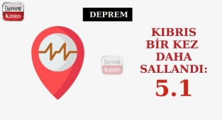 Kuzey Kıbrıs'ta Korkutan Deprem 