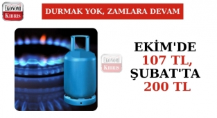 Kuzey Kıbrıs'ta Tüp Gaz Yine Zamlandı