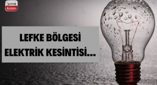 Lefke bölgesi elektrik kesintisi! İşte detaylar...