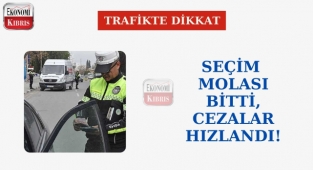 Seçim Bitti, KKTC'de Trafik Cezaları Hızlandı