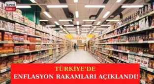 Türkiye'de enflasyon rakamları açıklandı! İşte detaylar...