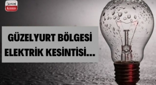 Güzelyurt bölgesi elektrik kesintisi! İşte detaylar...