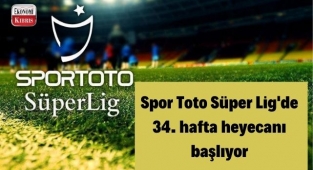 Süper Lig'de 34. hafta heyecanı başlıyor! İşte detaylar...