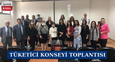 KKTC Ekonomi Bakanlığı'nda 13. Tüketici Konseyi Toplantısı