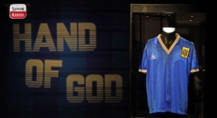 'Tanrının eli' forması 7,1 milyon sterline satıldı! İşte detaylar...