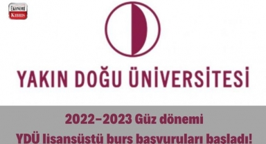 2022-2023 Güz dönemi YDÜ lisansüstü burs başvuruları başladı! İşte detaylar...