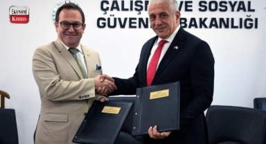 KKTC Çalışma ve Sosyal Güvenlik Bakanlığı ile KTTO arasında işbirliği! İşte detaylar...