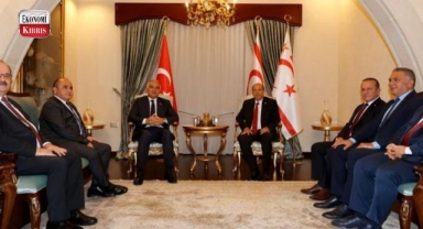 KKTC Cumhurbaşkanı Tatar, TC Kültür ve Turizm Bakanı Ersoy'u kabul etti! İşte detaylar...