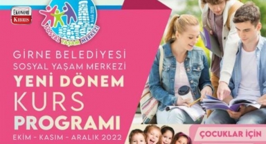 Sosyal yaşam merkezi yeni dönem kurs kayıtları başladı! İşte detaylar...