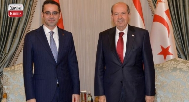 Cumhurbaşkanı Ersin Tatar, Türkiye Cumhuriyeti Dışişleri Bakan Yardımcısı Yasin Ekrem Serim’i kabul etti! İşte detaylar...