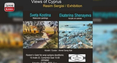 Kıbrıs Manzaraları sergisi 10 Aralık’ta açılacak! İşte detaylar...