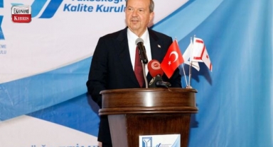 Cumhurbaşkanı Ersin Tatar; “Eğitim sektöründe kriter ve mekanizmaların oluşturulmasıyla ortaya çıkacak kalite, eğitimi ileriye taşıyacak”! İşte detaylar...