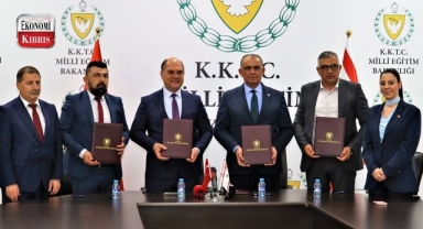 KKTC Milli Eğitim Bakanlığı ile 3 Belediye arasında protokol imzalandı! İşte detaylar...