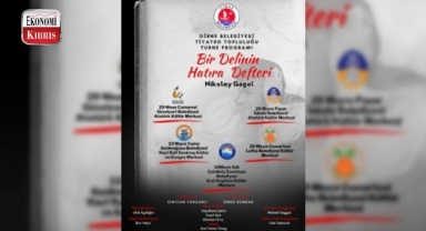 Girne Belediyesi Tiyatro Topluluğu, “Bir Delinin Hatıra Defteri” adlı oyunla turneye çıkıyor! İşte detaylar...