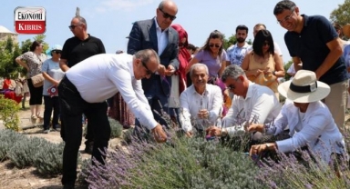 Cumhurbaşkanı Ersin Tatar, 3. Lavanta Hasat Şenliği'nde konuştu! İşte detaylar...