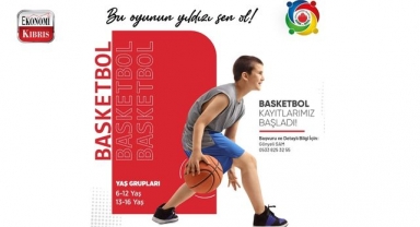 Gönyeli SAM’da 6-12 yaş ve 13-16 yaş basketbol kursları başlıyor! İşte detaylar...