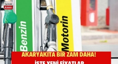 Akaryakıta zam geldi! İşte detaylar...