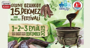 Girne Ozanköy 15. Pekmez Festivali bugün başlıyor! İşte detaylar...