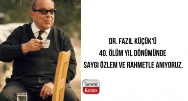  Dr. Fazıl Küçük'ü 40. ölüm yıl dönümünde saygı özlem ve rahmetle anıyoruz...