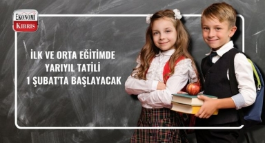 İlk ve orta eğitimde yarıyıl tatili 1 Şubat'ta başlayacak! İşte detaylar...